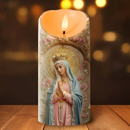 Queen Of Divine Light - Flameless LED Candle
