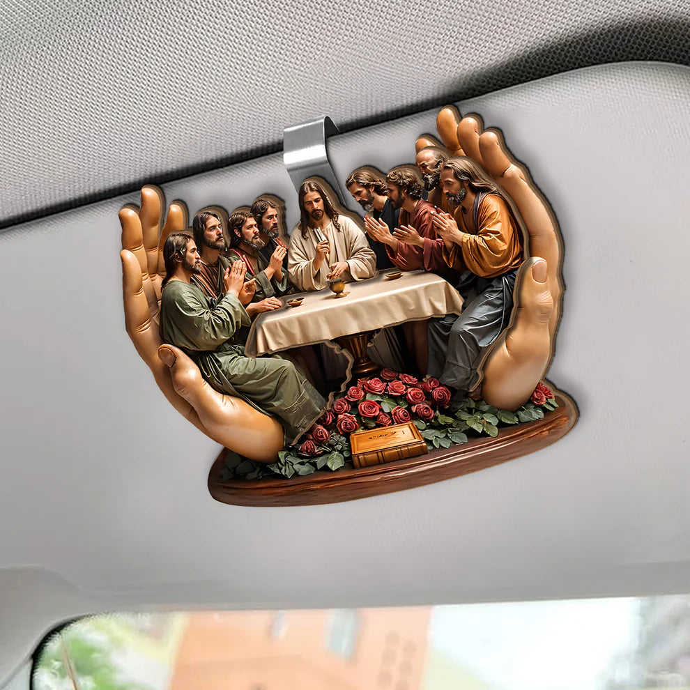 The Last Supper - Car Visor Clip