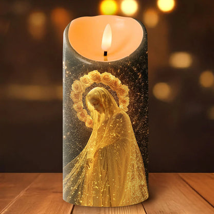 Holy Glow Marian - Flameless LED Candle