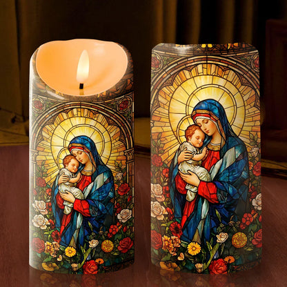 Blessed In One Halo - Flameless LED Candle
