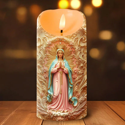 Golden Grace - Flameless LED Candle