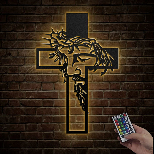 JESUS - Metal Wall Art Sign