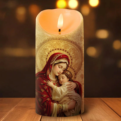 Mother of Tender Mercy - Flameless LED Candle