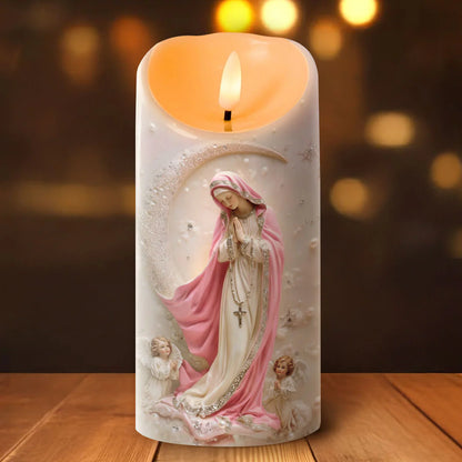 Soft Light, Sacred Night - Flameless LED Candle