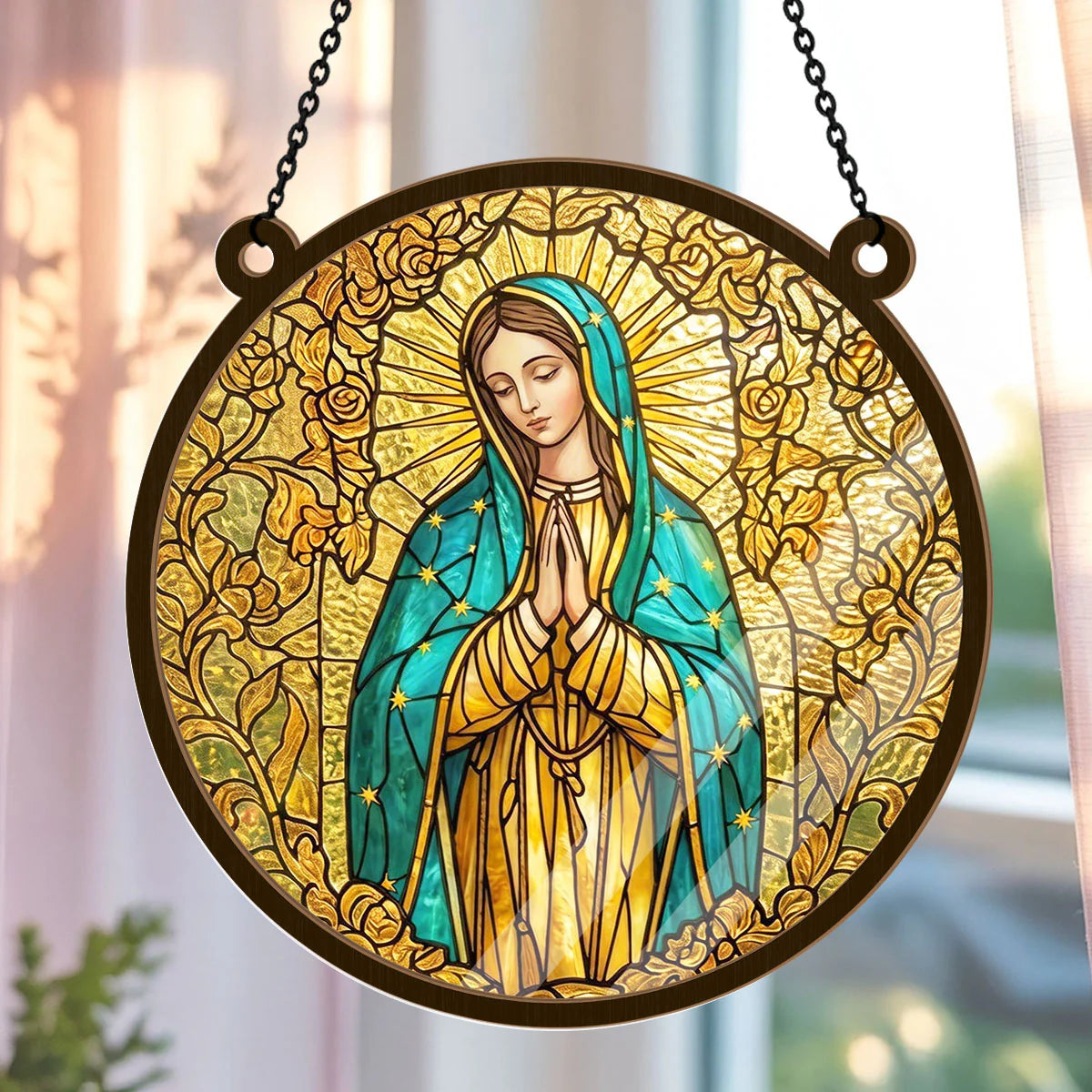 Sacred Virgin Mary - Window Hanging Suncatcher