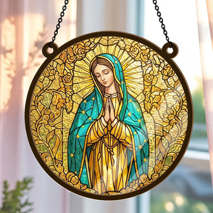 Sacred Virgin Mary - Window Hanging Suncatcher