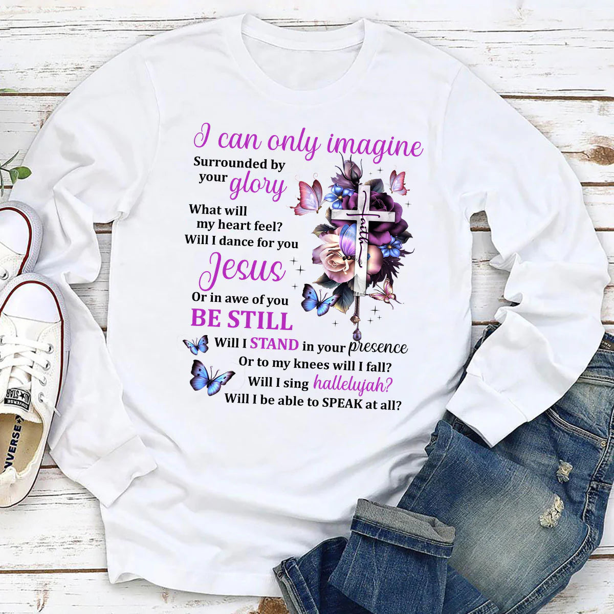 I Can Only Imagine | 2D Unisex Long Sleeve