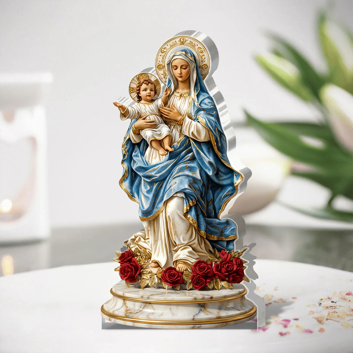 Radiance Of Mercy - Custom Shaped Acrylic Plaque