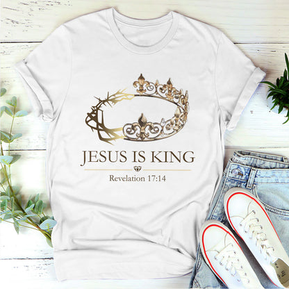 Jesus Is King | Personalized 2D Unisex T-shirt