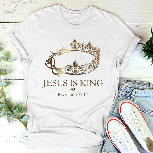 Jesus Is King | Personalized 2D Unisex T-shirt