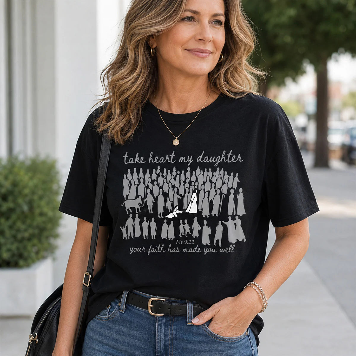 Your Faith Has Made You Well, Mark 5:34 | 2D Unisex T-shirt