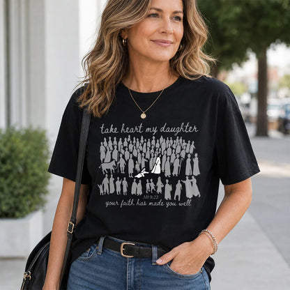 Your Faith Has Made You Well, Mark 5:34 | 2D Unisex T-shirt