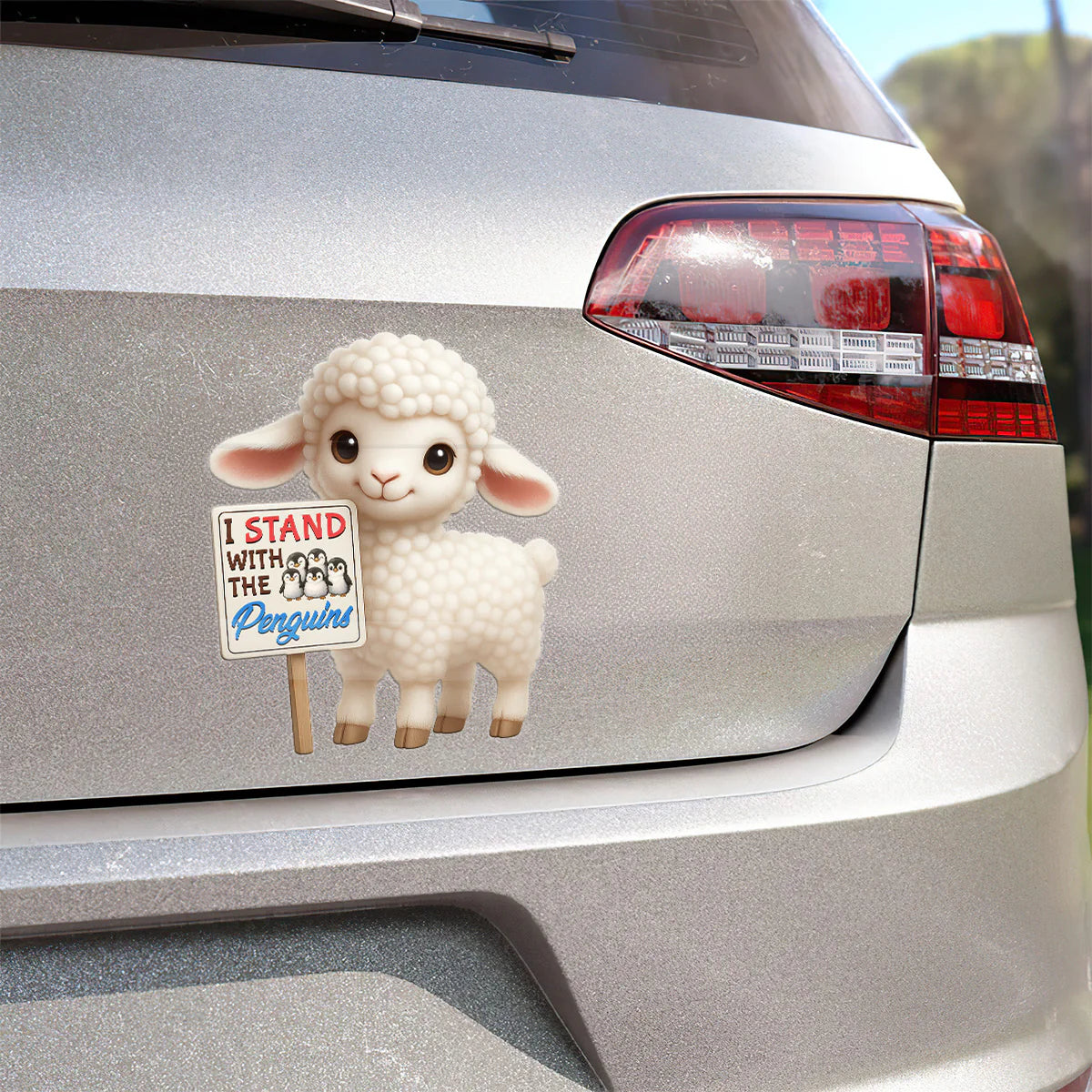 I Stand With The Penguins - Sticker