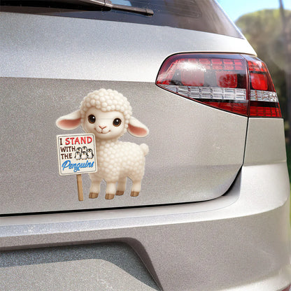 I Stand With The Penguins - Sticker