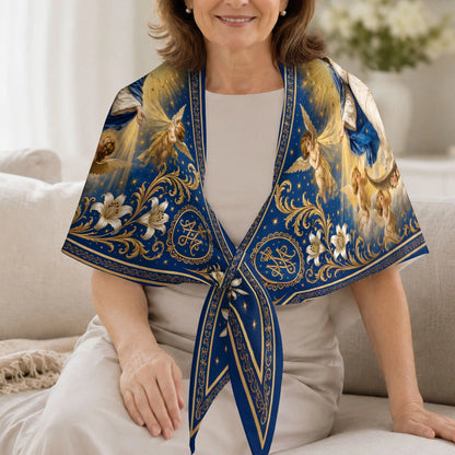 Queen Of Heaven Marian, Gift For Women | Shawl Wrap