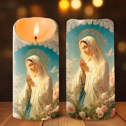 Our Lady Of Grace - Flameless LED Candle
