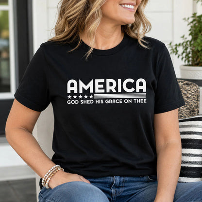 God Shed His Grace On Thee | 2D Unisex T-shirt