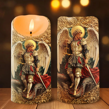 The Scales Of Judgment - Flameless LED Candle