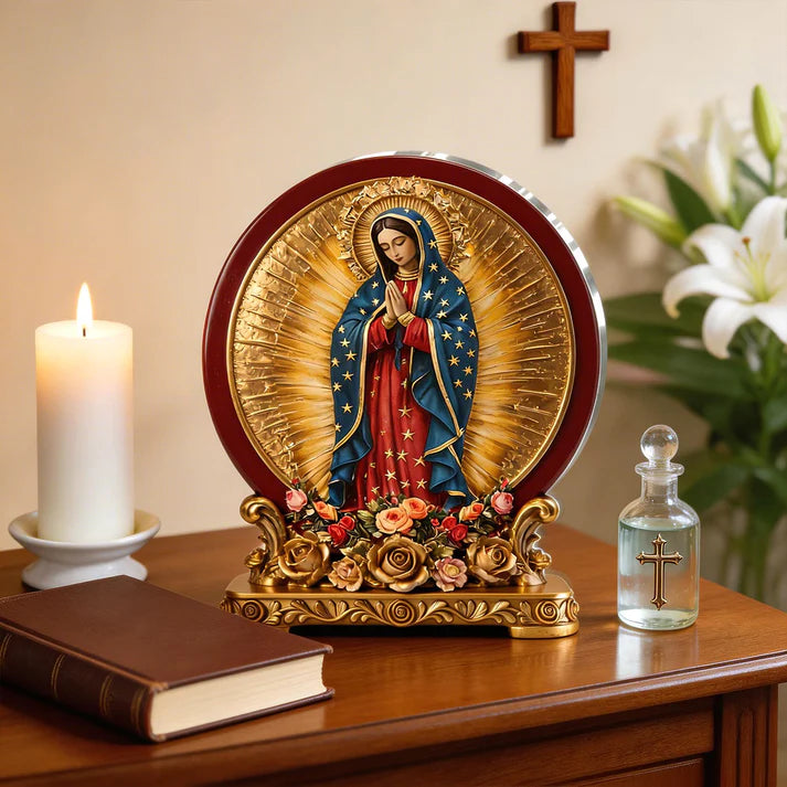 Our Lady Of Guadalupe - Custom Shaped Acrylic Plaque