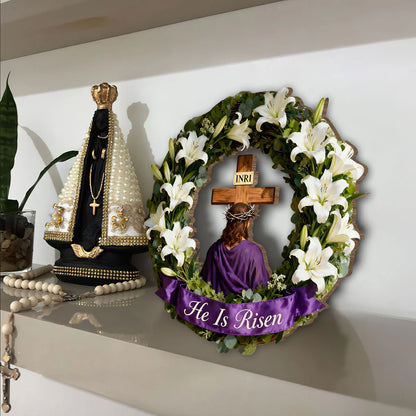 Reflect On The Path Of Sacrifice | Wooden Door Sign