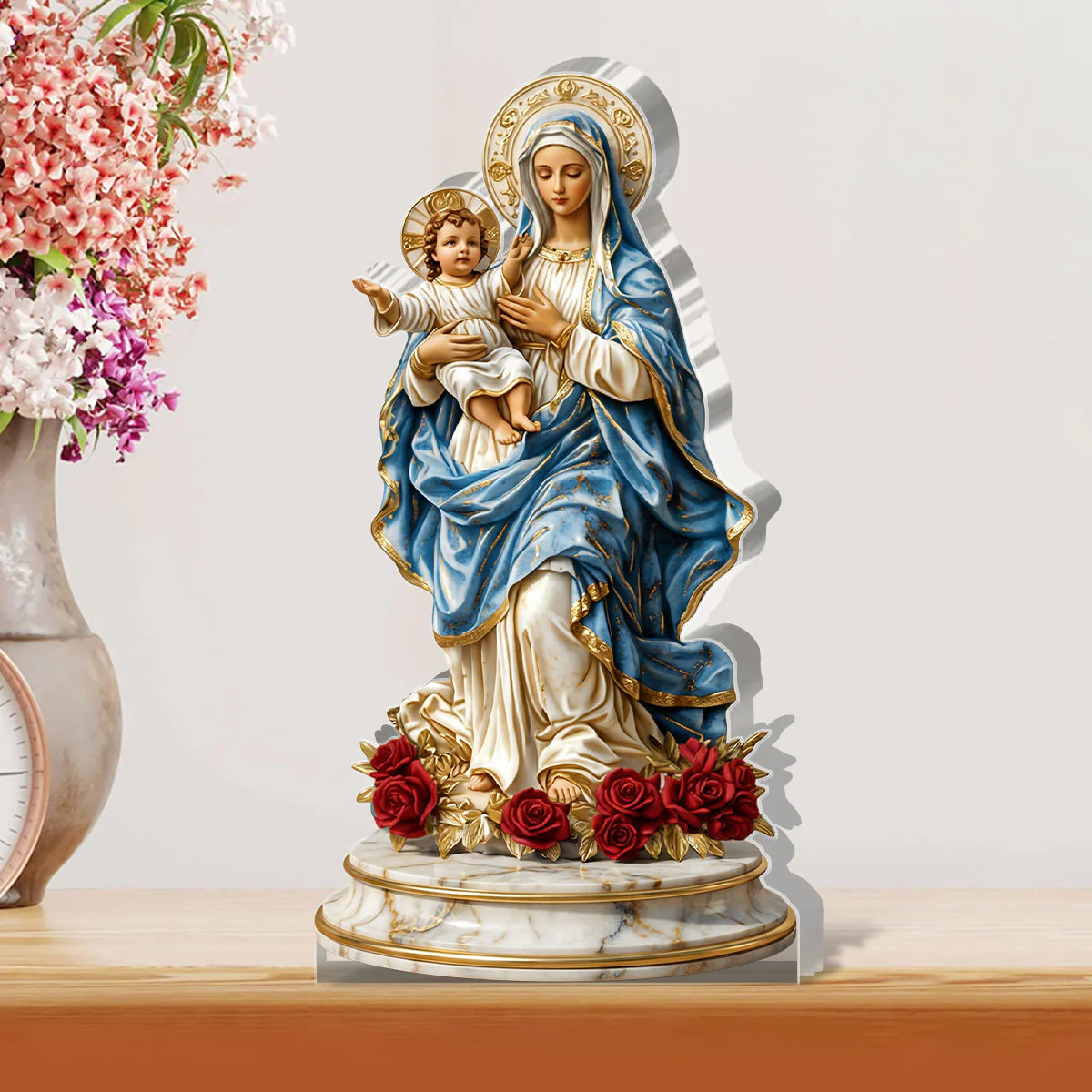 Radiance Of Mercy - Custom Shaped Acrylic Plaque