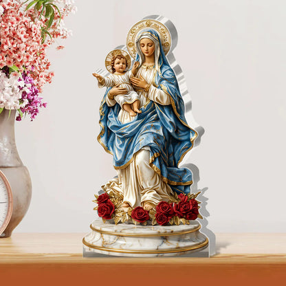 Radiance Of Mercy - Custom Shaped Acrylic Plaque