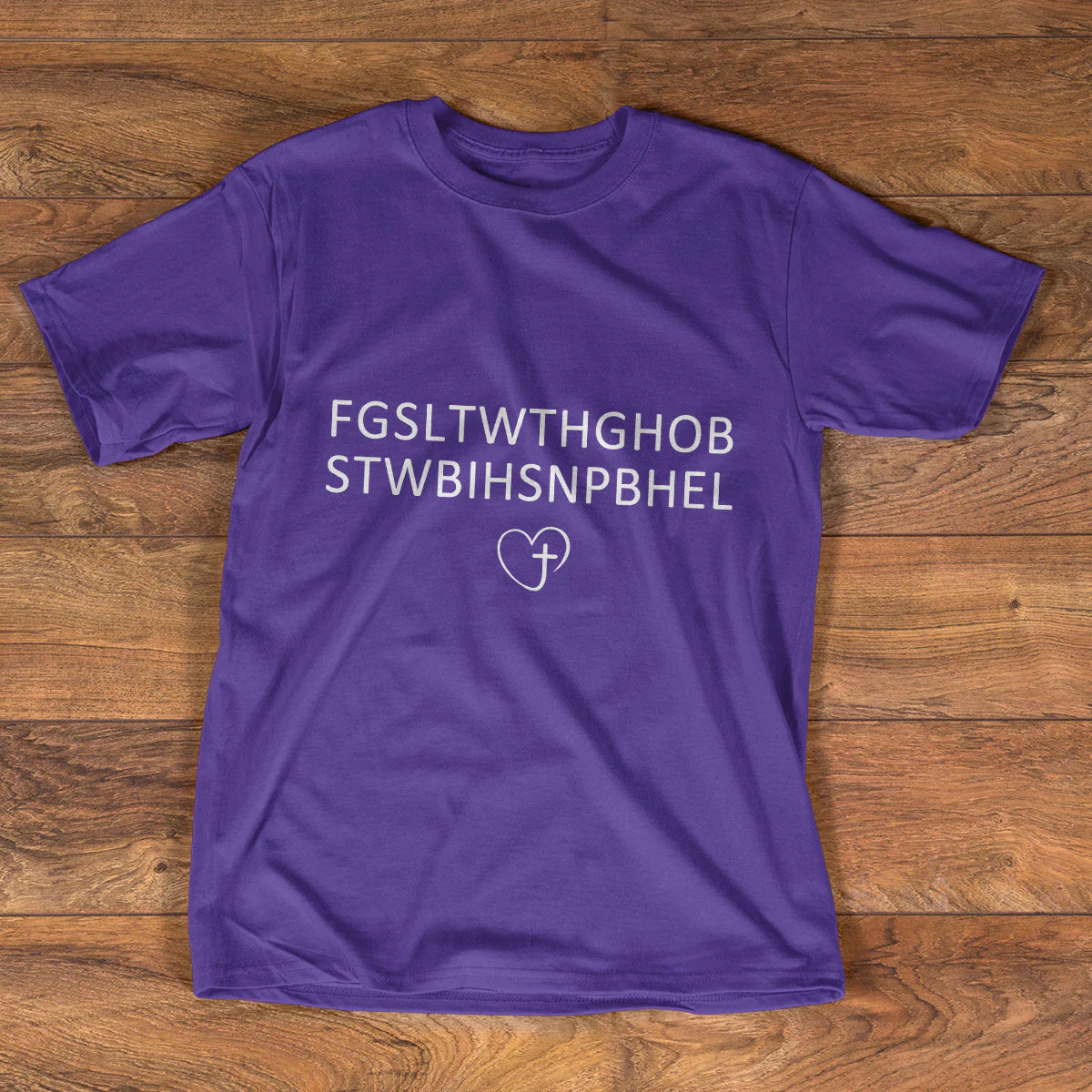 For God So Loved The World | Personalized 2D Unisex T-shirt