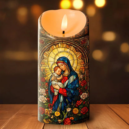 Blessed In One Halo - Flameless LED Candle