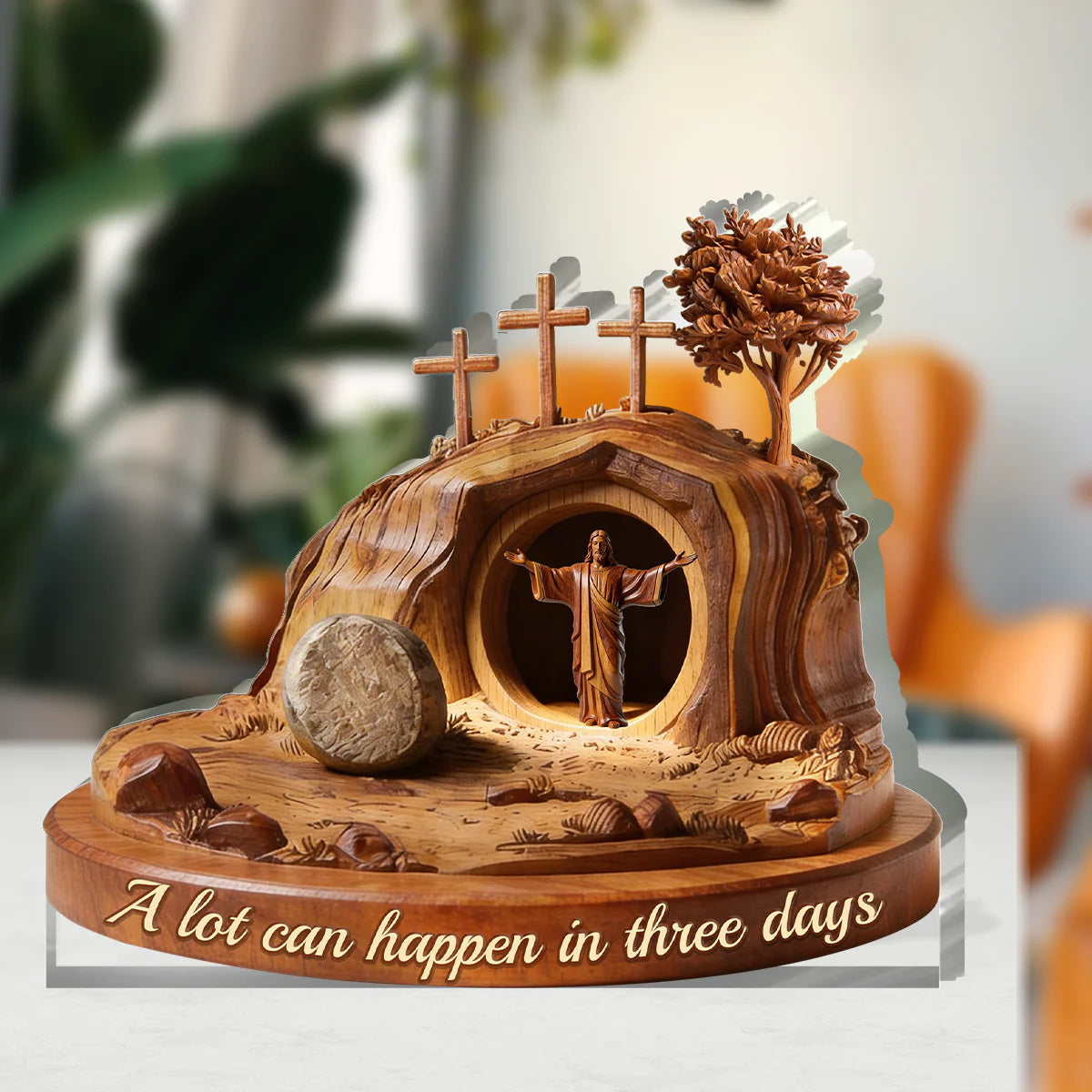 Three Days Of Grace - Custom Shaped Acrylic Plaque