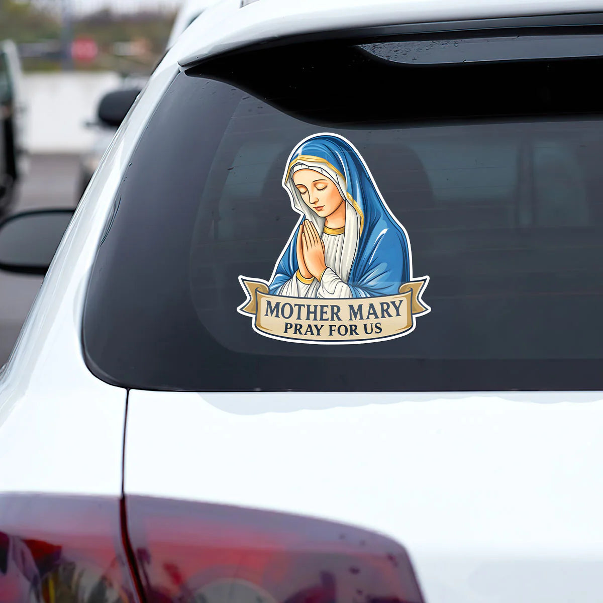 Mother Mary Pray For Us - Sticker