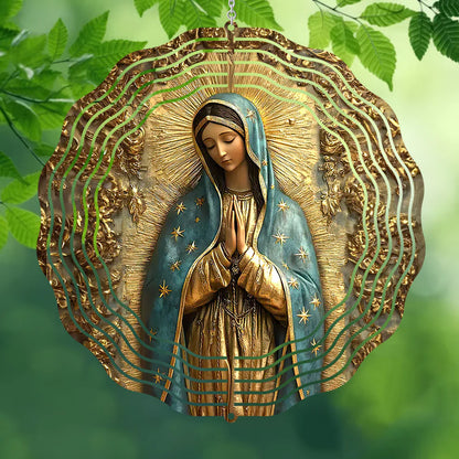 Vintage Style Virgin Mary - Wind Spinners