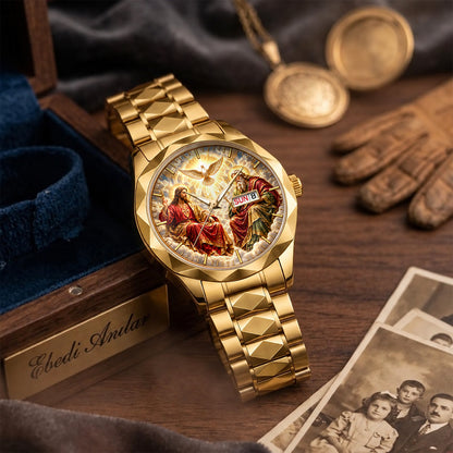 Divine Glory Of The Holy Trinity, Gift For Men - Men's Wrist Watch