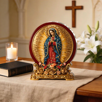 Our Lady Of Guadalupe - Custom Shaped Acrylic Plaque