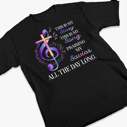 This Is My Gospel Song | 2D Unisex T-shirt
