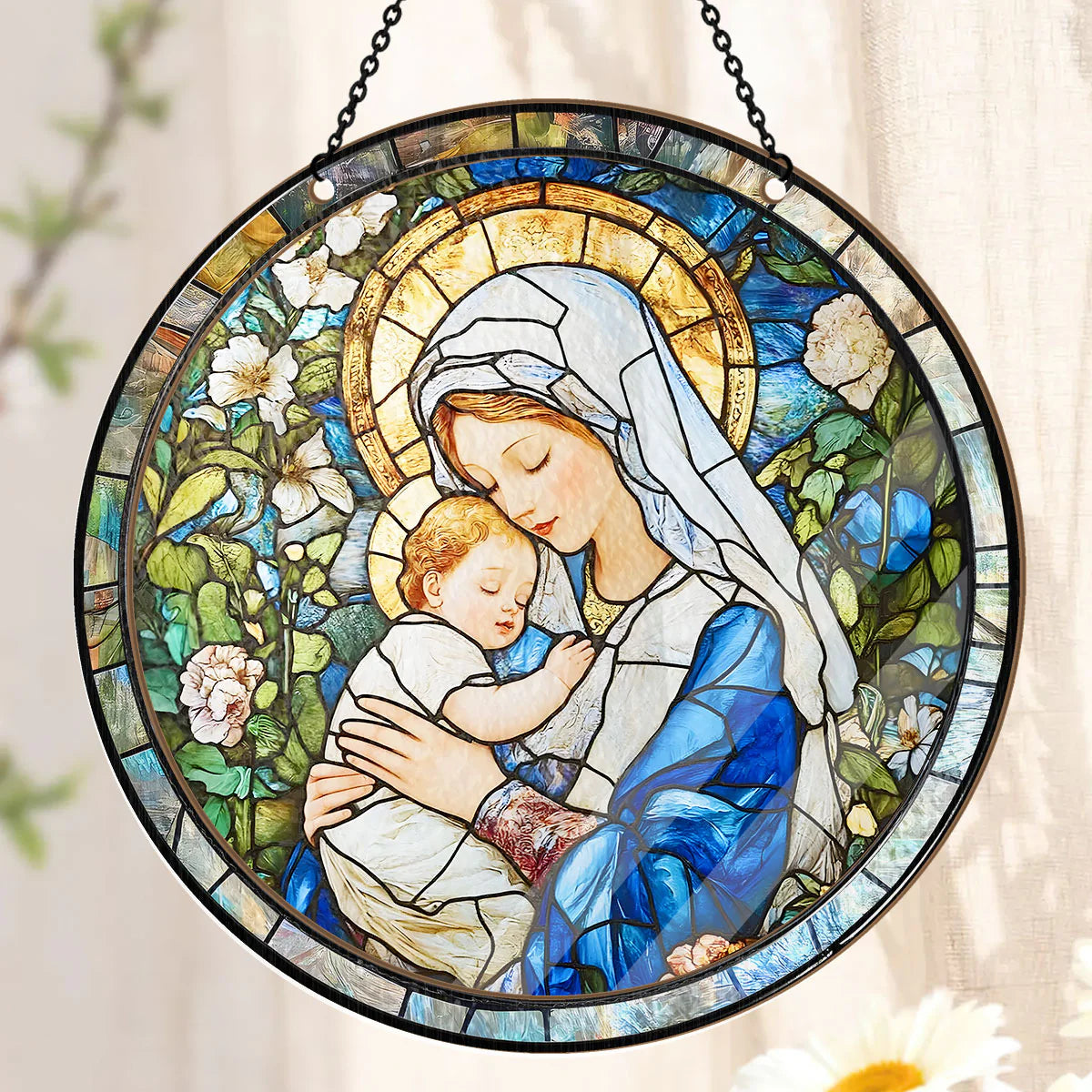 Virgin Mary - Window Hanging Suncatcher