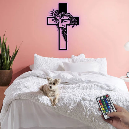 JESUS - Metal Wall Art Sign