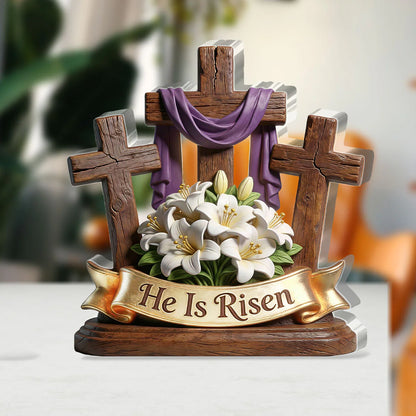 Victory Of The Risen King | Custom Shaped Acrylic Plaque