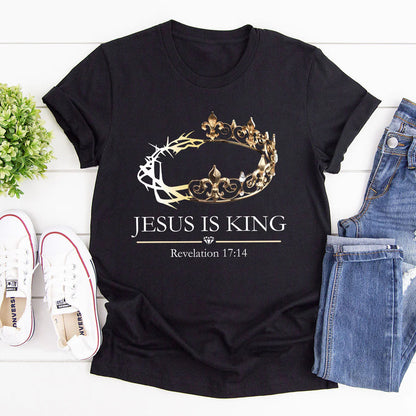 Jesus Is King | Personalized 2D Unisex T-shirt
