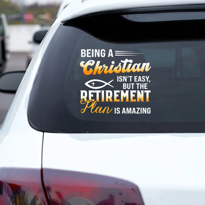 Retirement Plan Is Amazing - Sticker