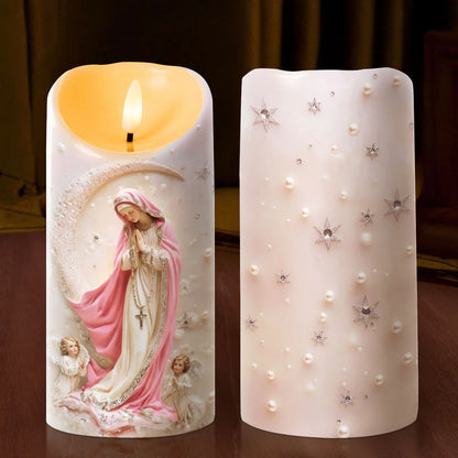 Soft Light, Sacred Night - Flameless LED Candle