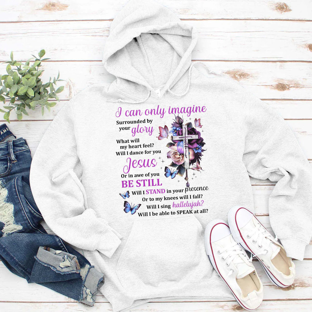 I Can Only Imagine | 2D Unisex Hoodie