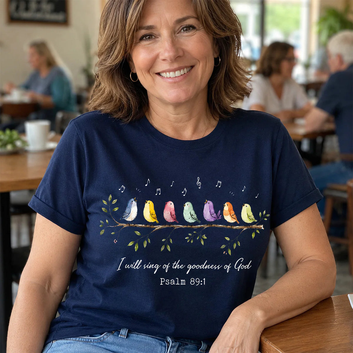 I Will Sing Of The Goodness Of God, Christian Gift | 2D Unisex T-shirt
