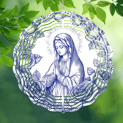 Immaculate Devotion Toile Art - Wind Spinners