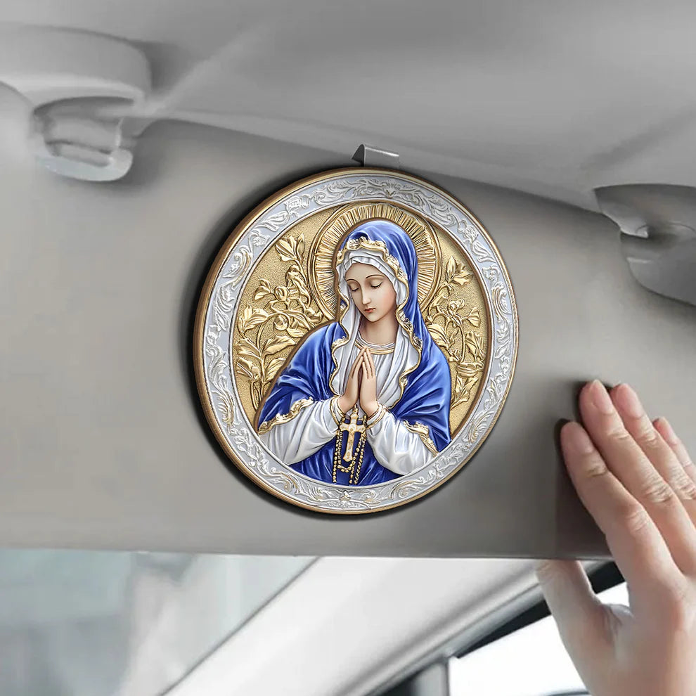 Our Lady Of Grace - Car Visor Clip
