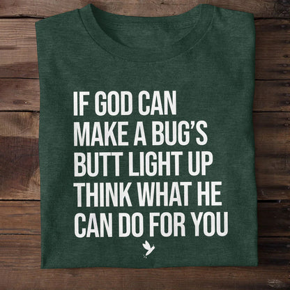 Think What God Can Do For You | Personalized 2D Unisex T-shirt