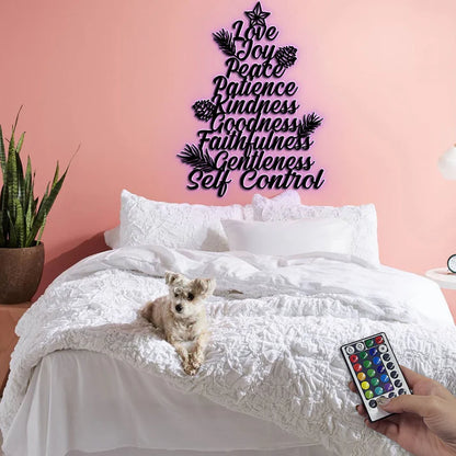 Fruit Of The Spirit - Metal Wall Art Sign