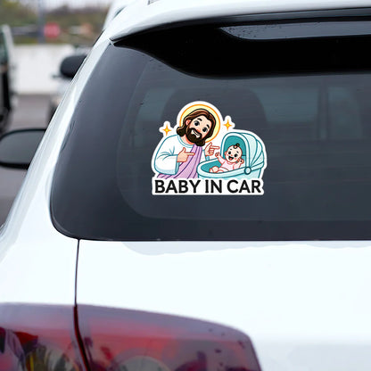 Baby In Car - Sticker