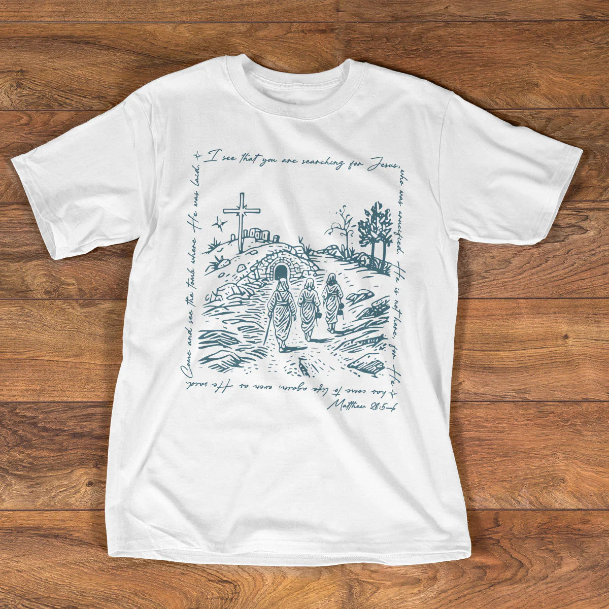 He Is Risen | 2D Unisex T-shirt