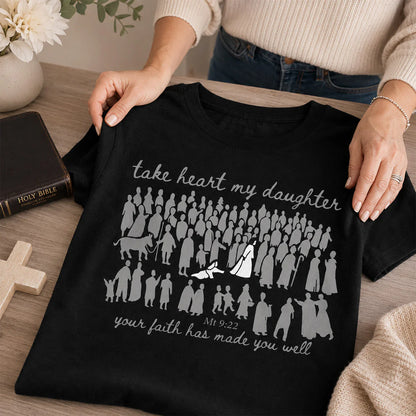 Your Faith Has Made You Well, Mark 5:34 | 2D Unisex T-shirt