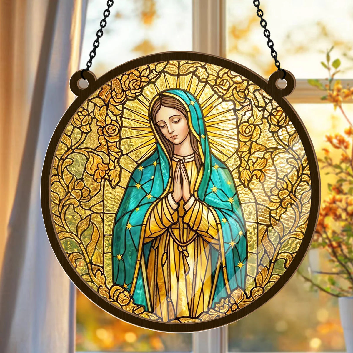 Sacred Virgin Mary - Window Hanging Suncatcher